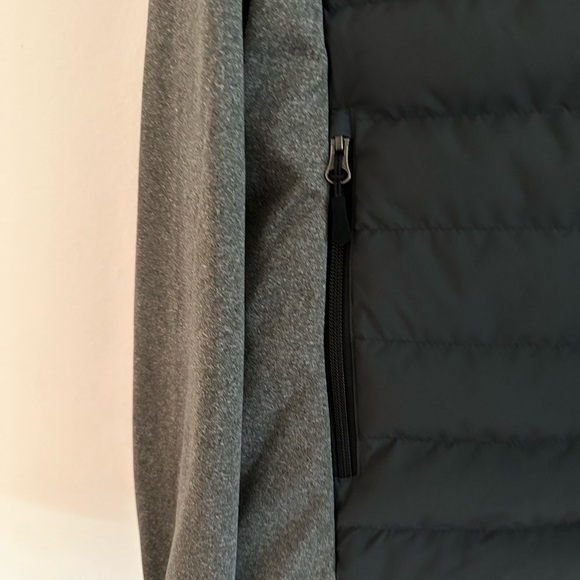 NWOT 32 DEGREES Men’s Mixed Media Jacket; size small two tone gray color - Picture 3 of 11